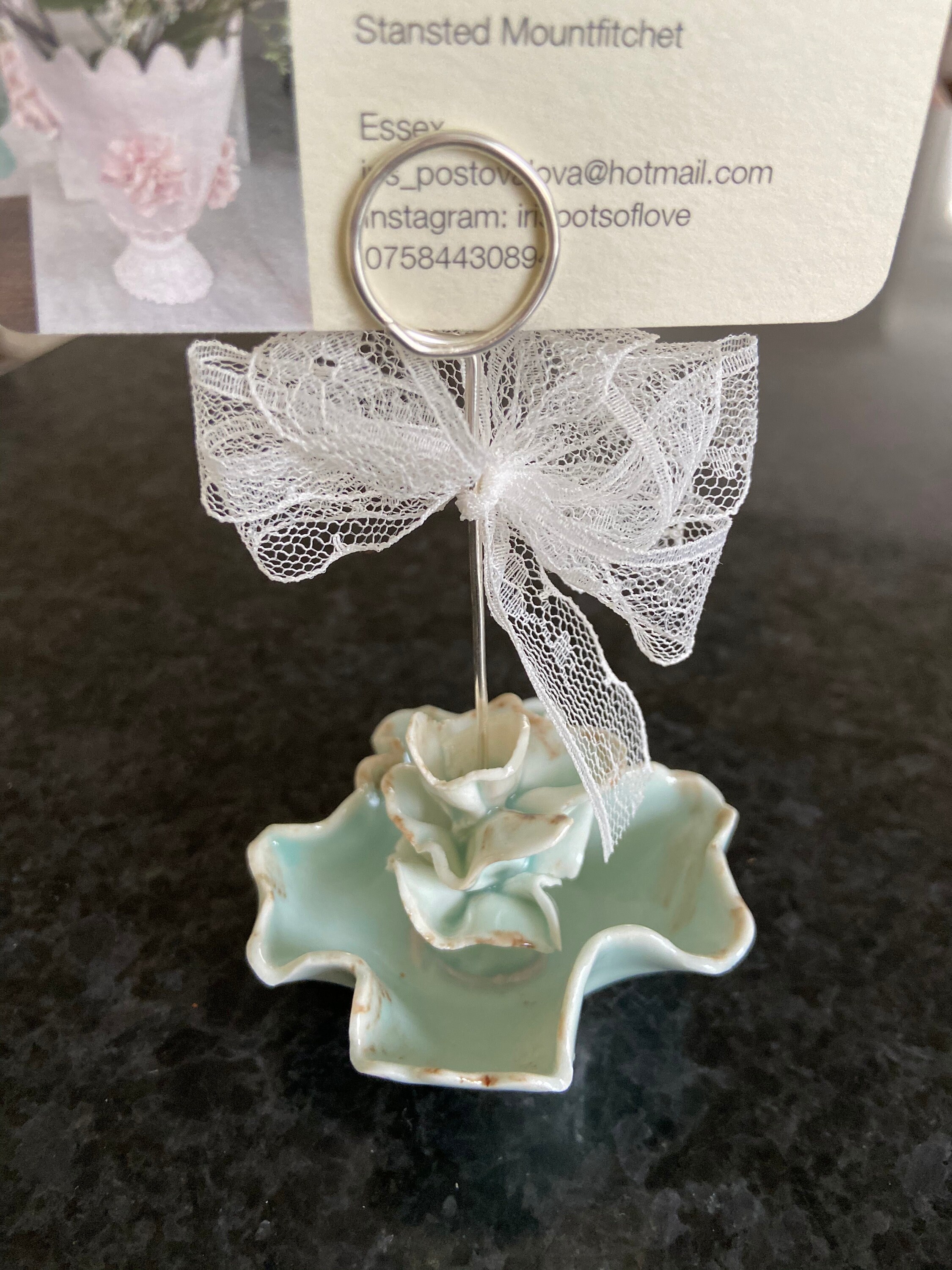 Table place name holders multicolour MADE TO ORDER Etsy