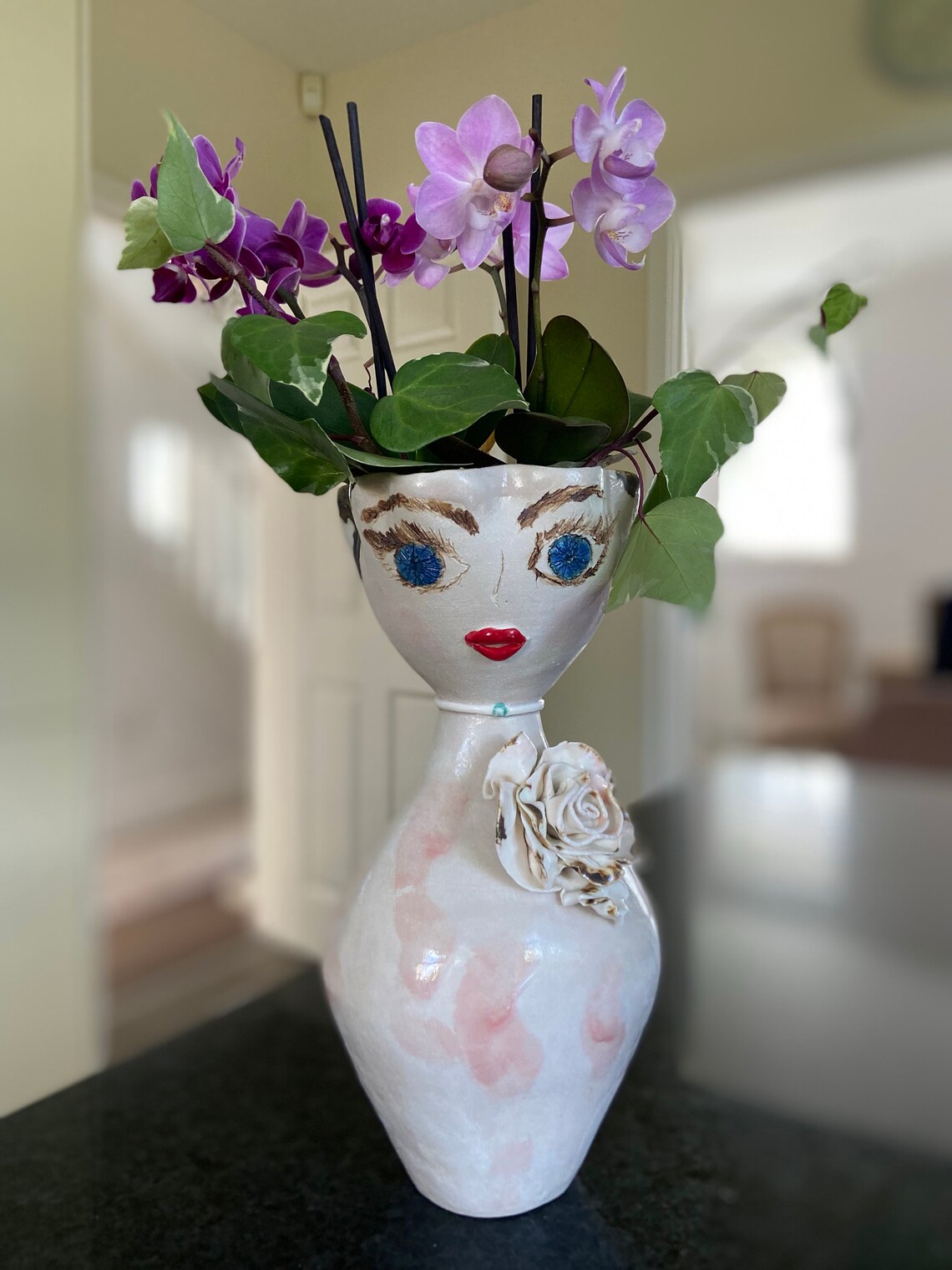 Handmade Dolly Flower Planter Etsy.de