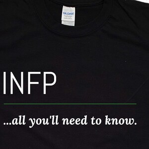 INFP Introvert T-Shirt: 'All You'll Need to Know' Unisex Tee image 3