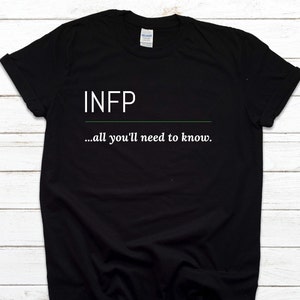 INFP Introvert T-Shirt: 'All You'll Need to Know' Unisex Tee image 1