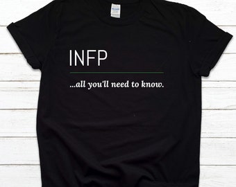 INFP Introvert T-Shirt: 'All You'll Need to Know' Unisex Tee