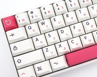 GMK Kon Momo EPBT Inspired Replica MX Cherry Profile Japanese Keycap Set for Mechanical Keyboard