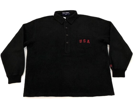 Vintage Polo Sport USA Fleece
