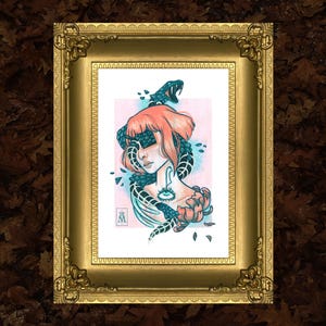MUE // Illustration A5 148 x 210 mm // Decoration - Printing - Reproduction