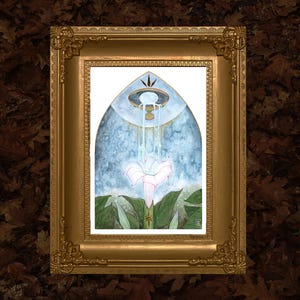 DATURA // Illustration A4 210 x 297 mm // Decoration - Printing - Reproduction