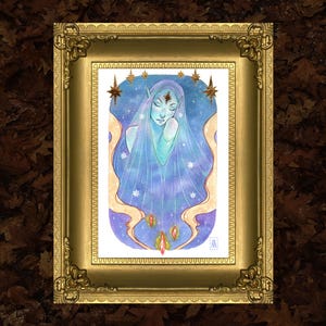 CIEL - folktale series // Illustration A5 148 x 210 mm // Decoration - Printing - Reproduction