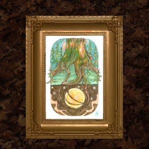 DREAM - folktale series // Illustration A5 148 x 210 mm // Decoration - Printing - Reproduction