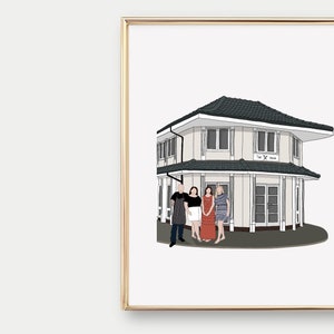 Custom building/venue/home Illustration