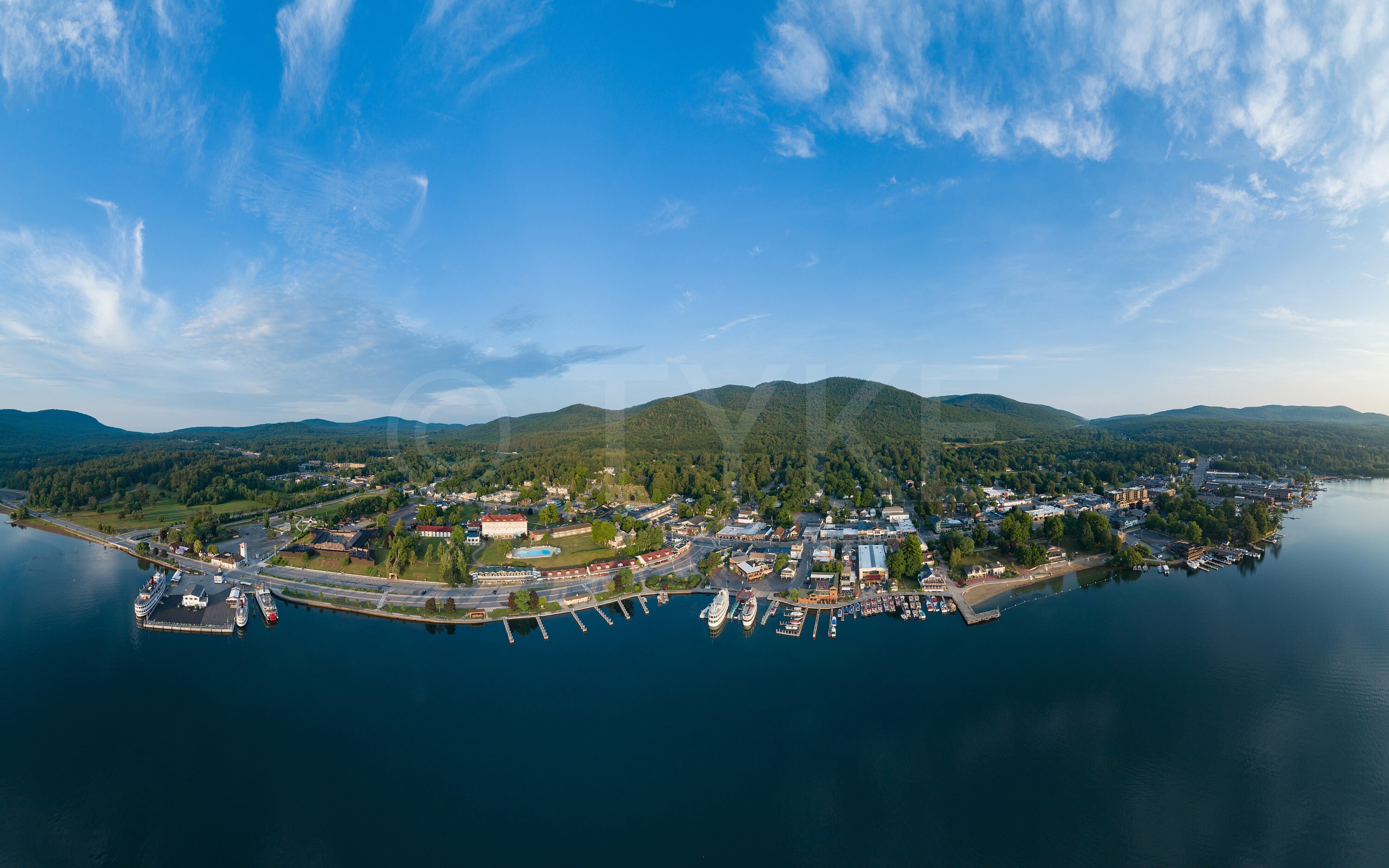 Lake NY Downtown Docks Lake House Decor Etsy