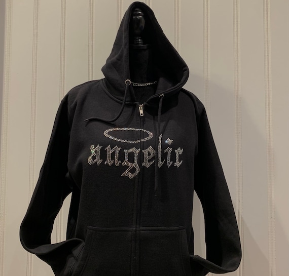 トップス Silent(and) andwang angel hooded zip up Angelic Zip Up - Etsy