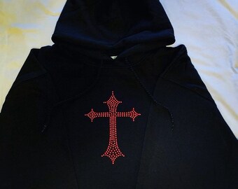 red cross sweatshirt