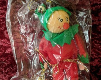 Vintage Doubl Glo Christmas ornaments Made in British Crown Colony of Hong Kong Set of 4 Plastic Vintage Cars