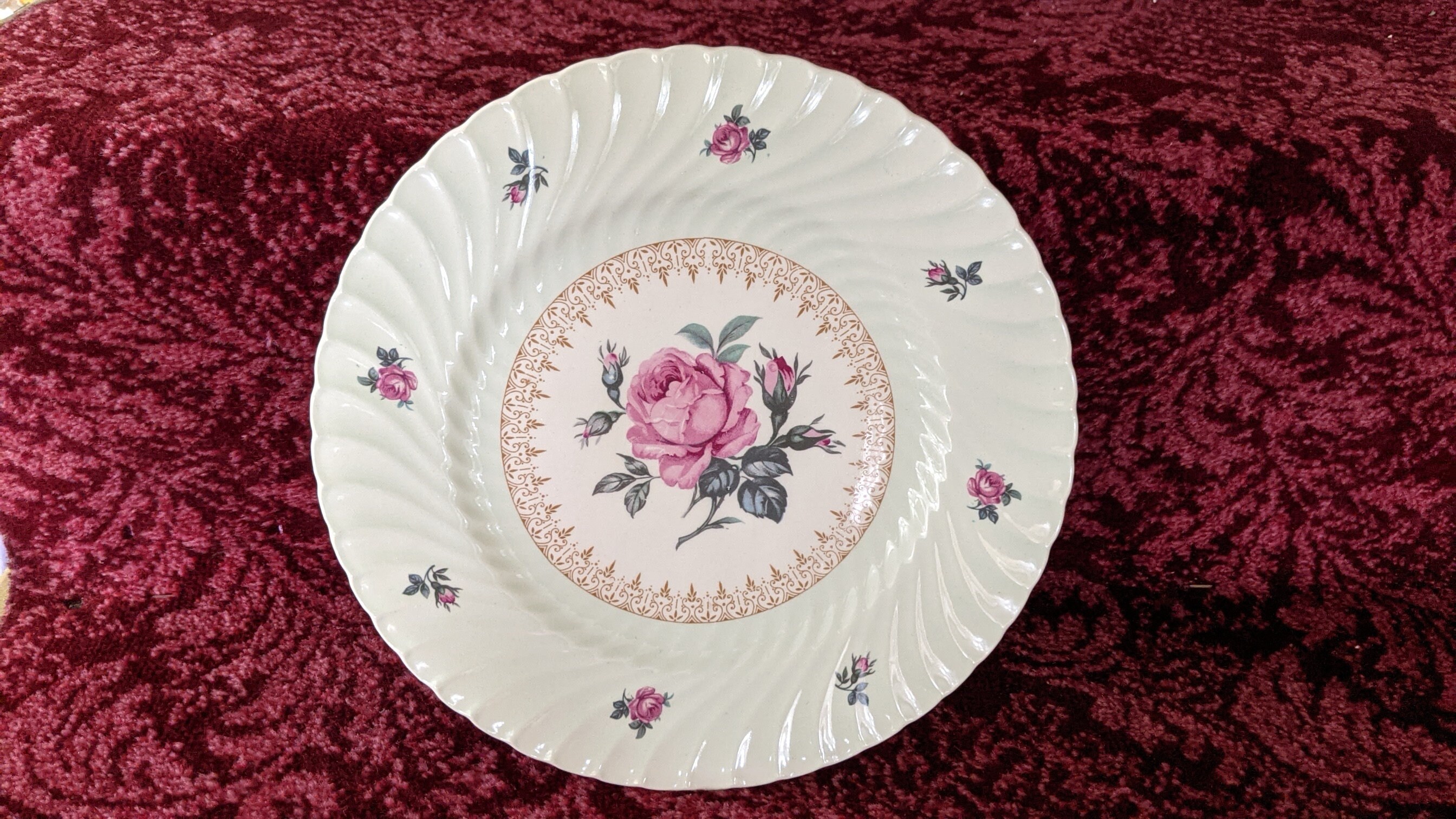 Burslem dinner plate - Etsy 日本