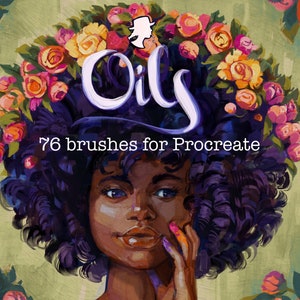 76 Öle Kamilu Brushes für Procreate