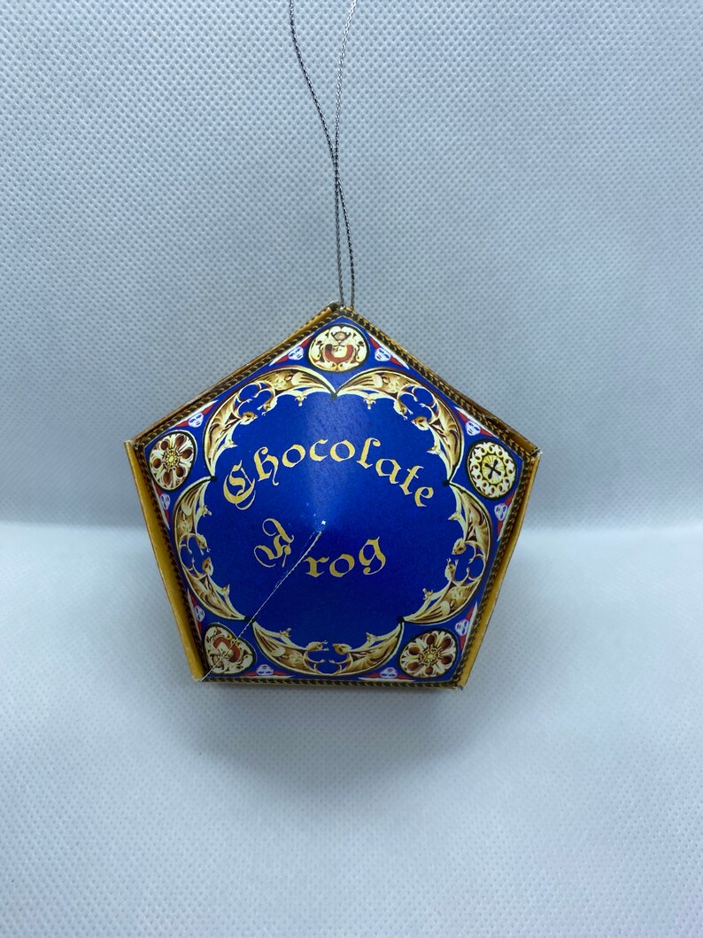 Harry Potter Inspired Chocolate Frog Box Ornament Harry Etsy