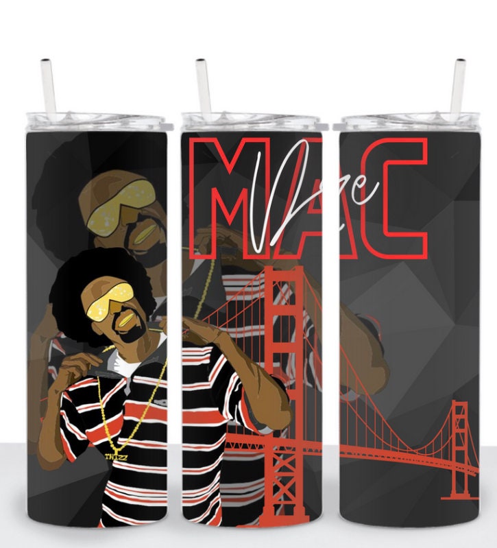 Mac Dre Tumbler Wrap Bay Area Tumbler Wrap Rappers Tumbler - Etsy