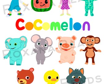Cocomelon Tv Etsy