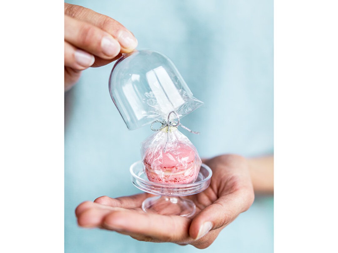 3 Mini Cake Domes, Cupcake Display Stand, Favour Box, Cake Box, Wedding ...