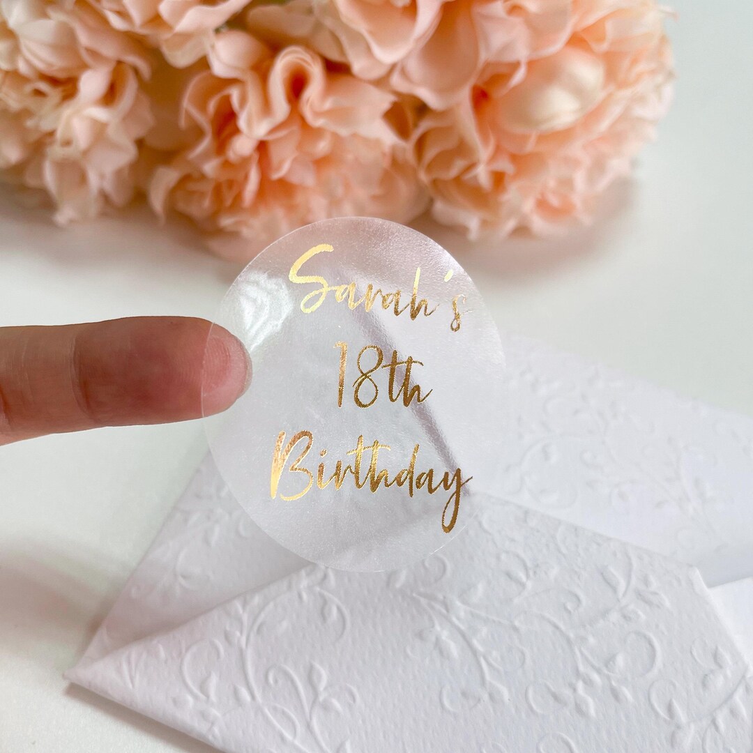 thumbnail interactive-video image 1 of Personalised 18th Birthday Wine Bottle Label - Custom Black Sticker For Eightieth Gift 1 of 5