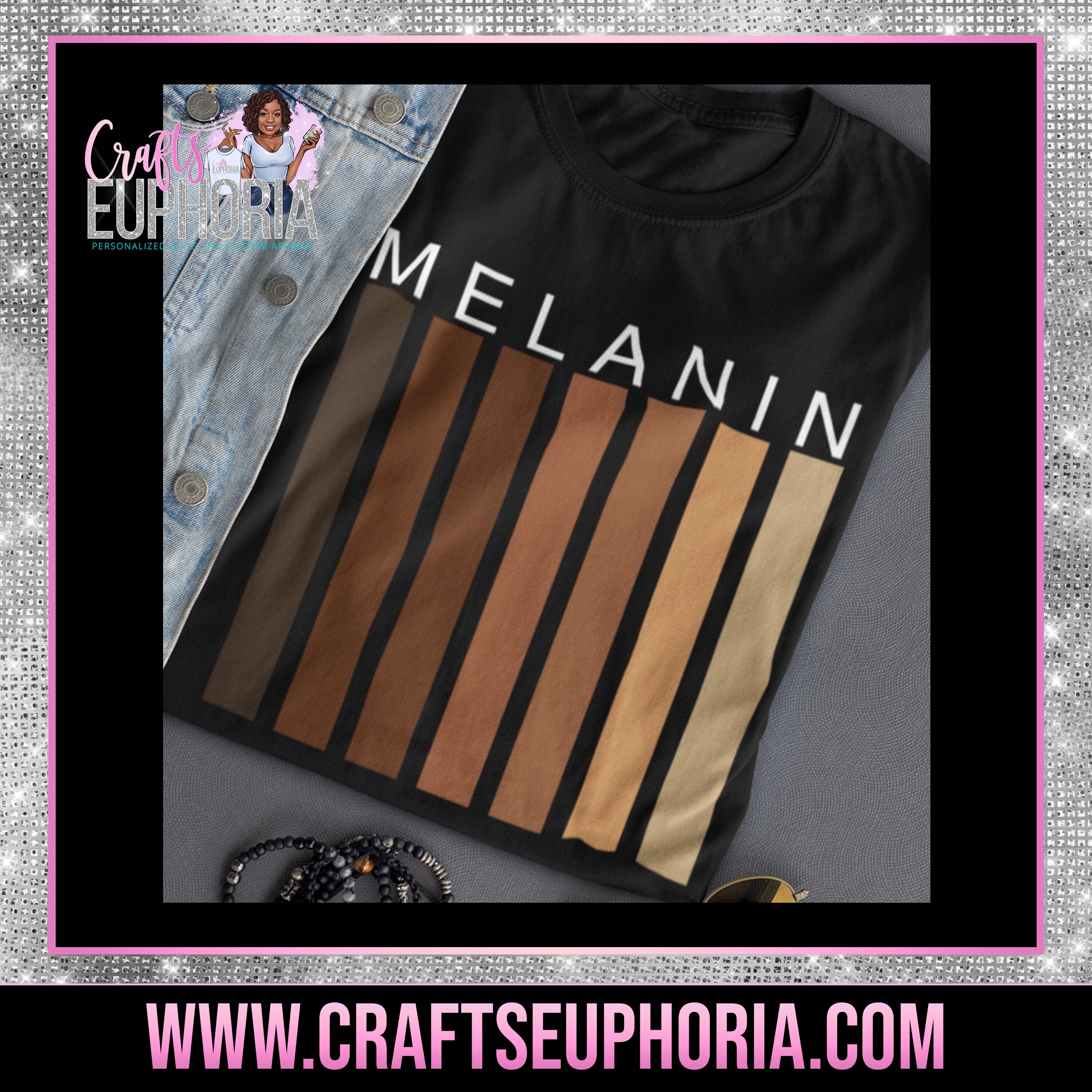 different shades of melanin shirt