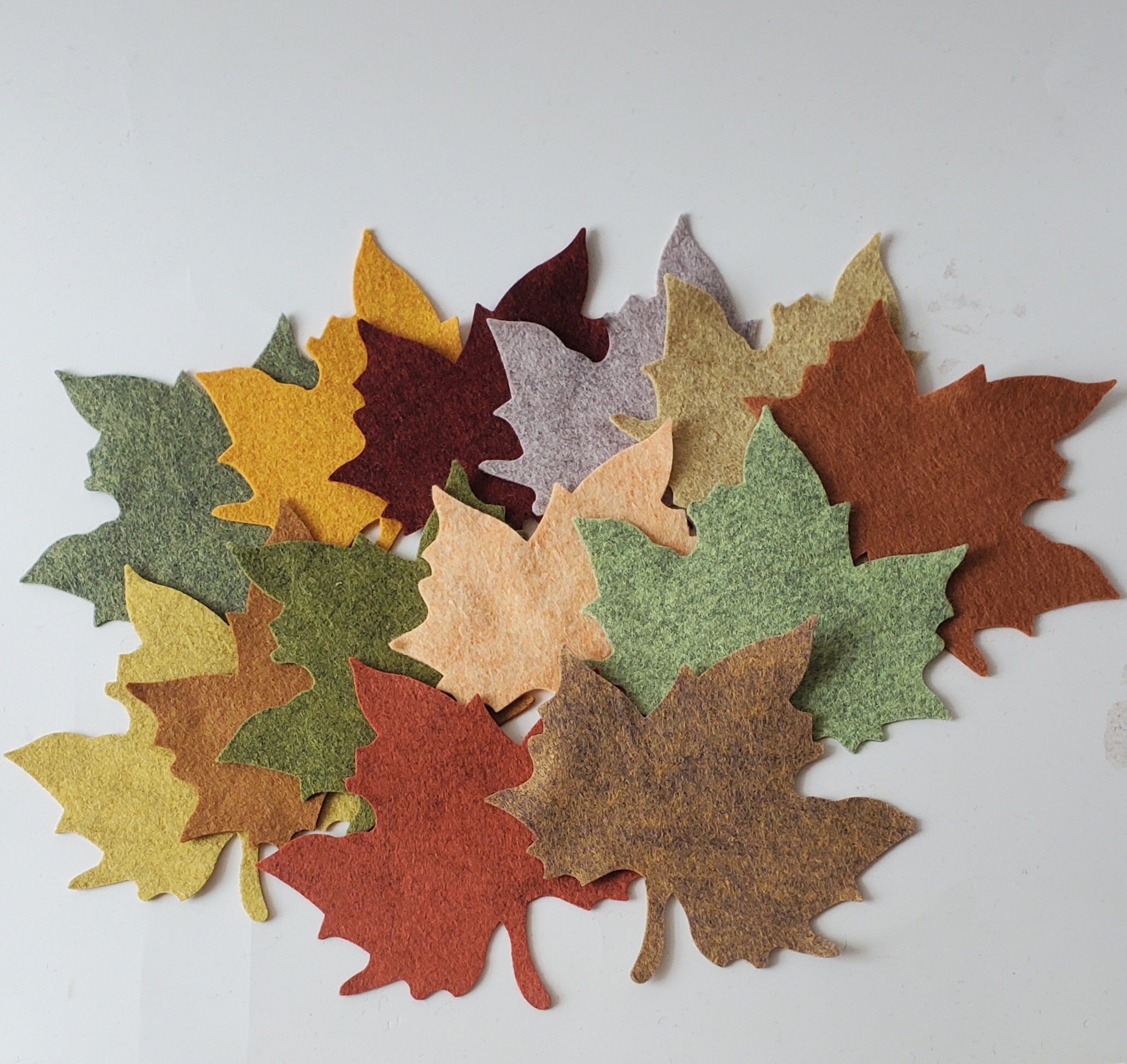 Felt Cloth Book 5 * Craft It Bake It Felt Leaves, Leaf