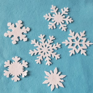 Applique,Sew on,Snowflake,Felt White,Set of 12,Set #3,Holiday,Crafting,Sewing Applique,Sew on,Snowflake,Felt White,Set of 12,Set #3,Holiday,Crafting,Sewing