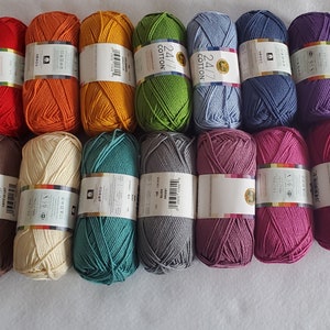 Lion brand 24/7 cotton mercerized cotton