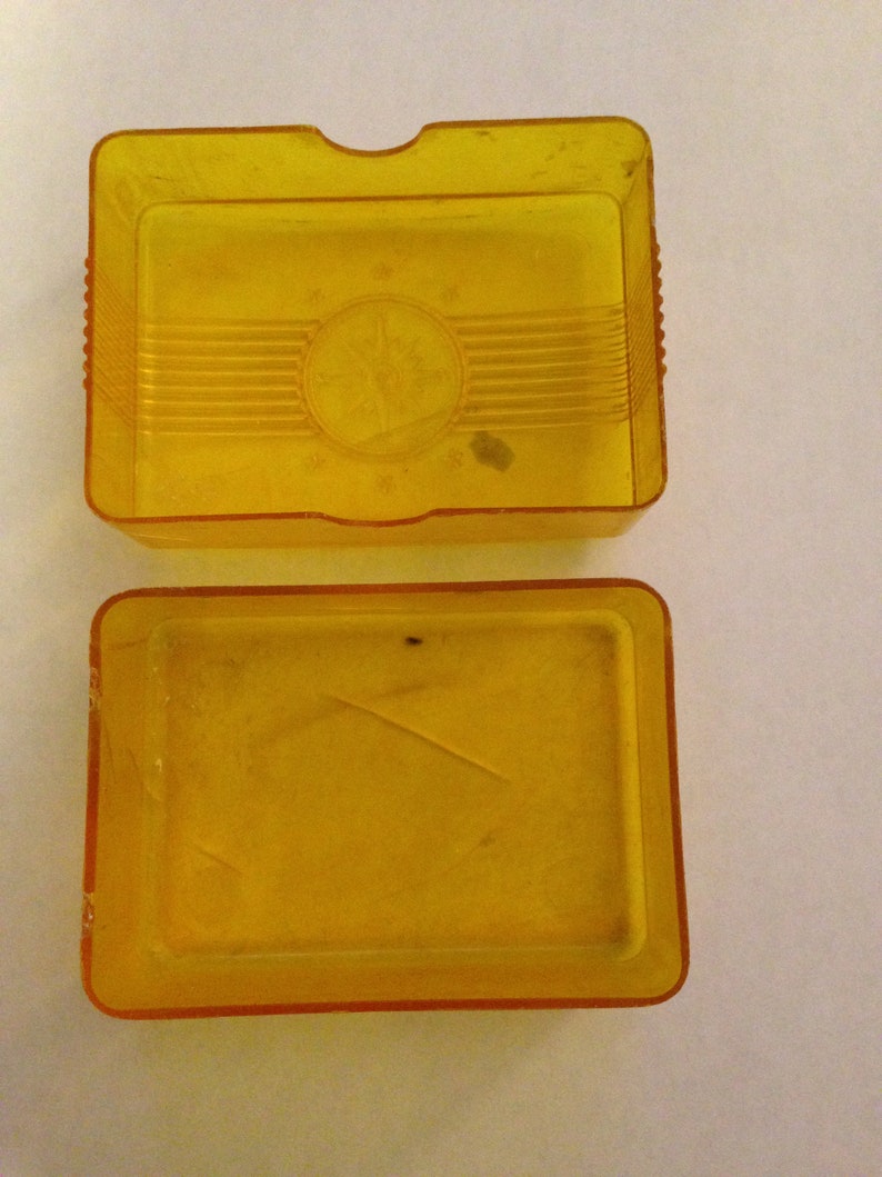 Vintage compass rose soap box