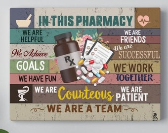 Pharmacy Wall Decor - Etsy