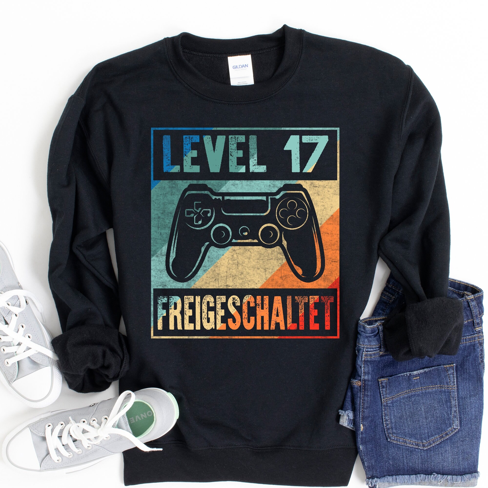 Herren Level 17 Geburtstag Mann 1991 1992 17 Jahre 17er Etsy