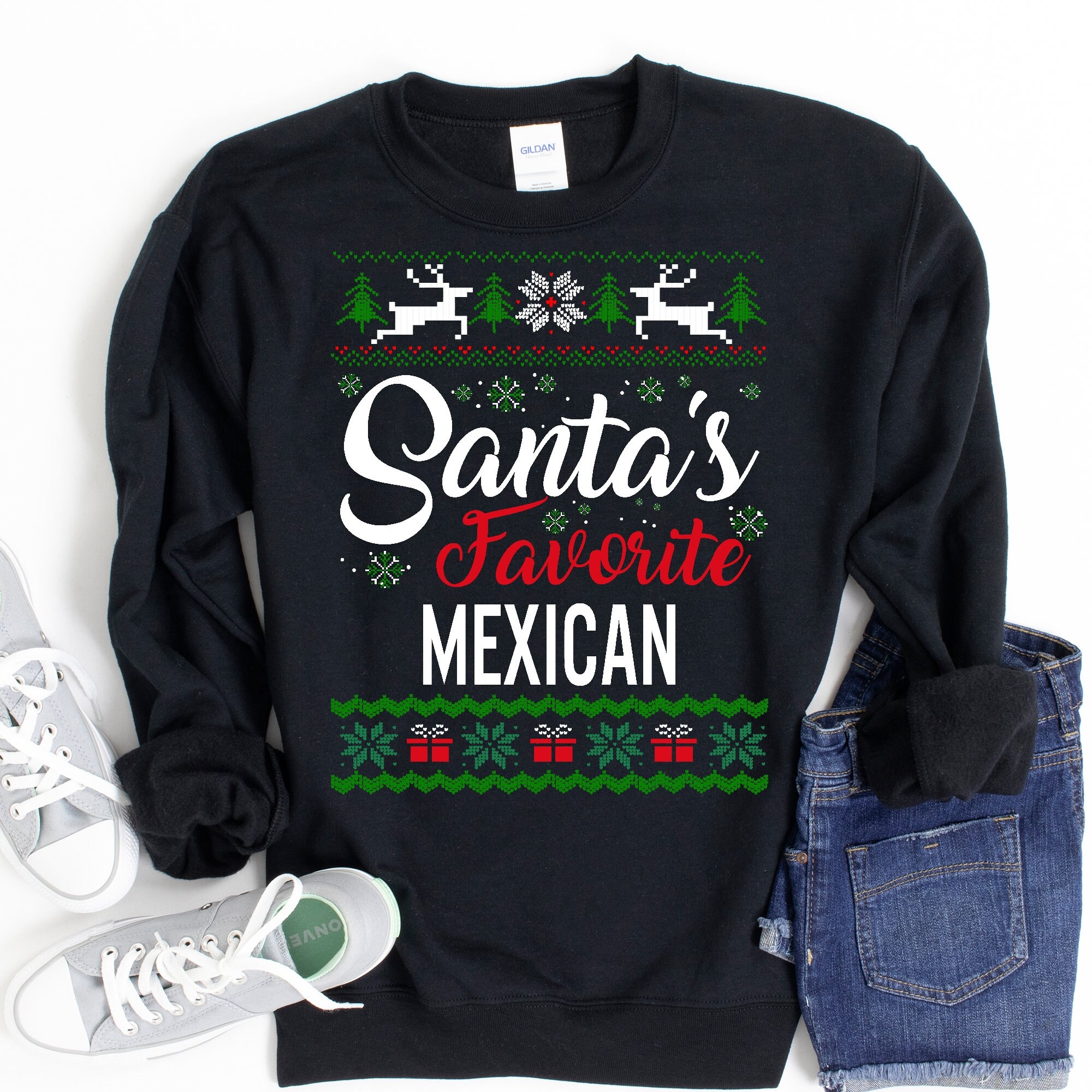 Mexican clearance christmas sweater