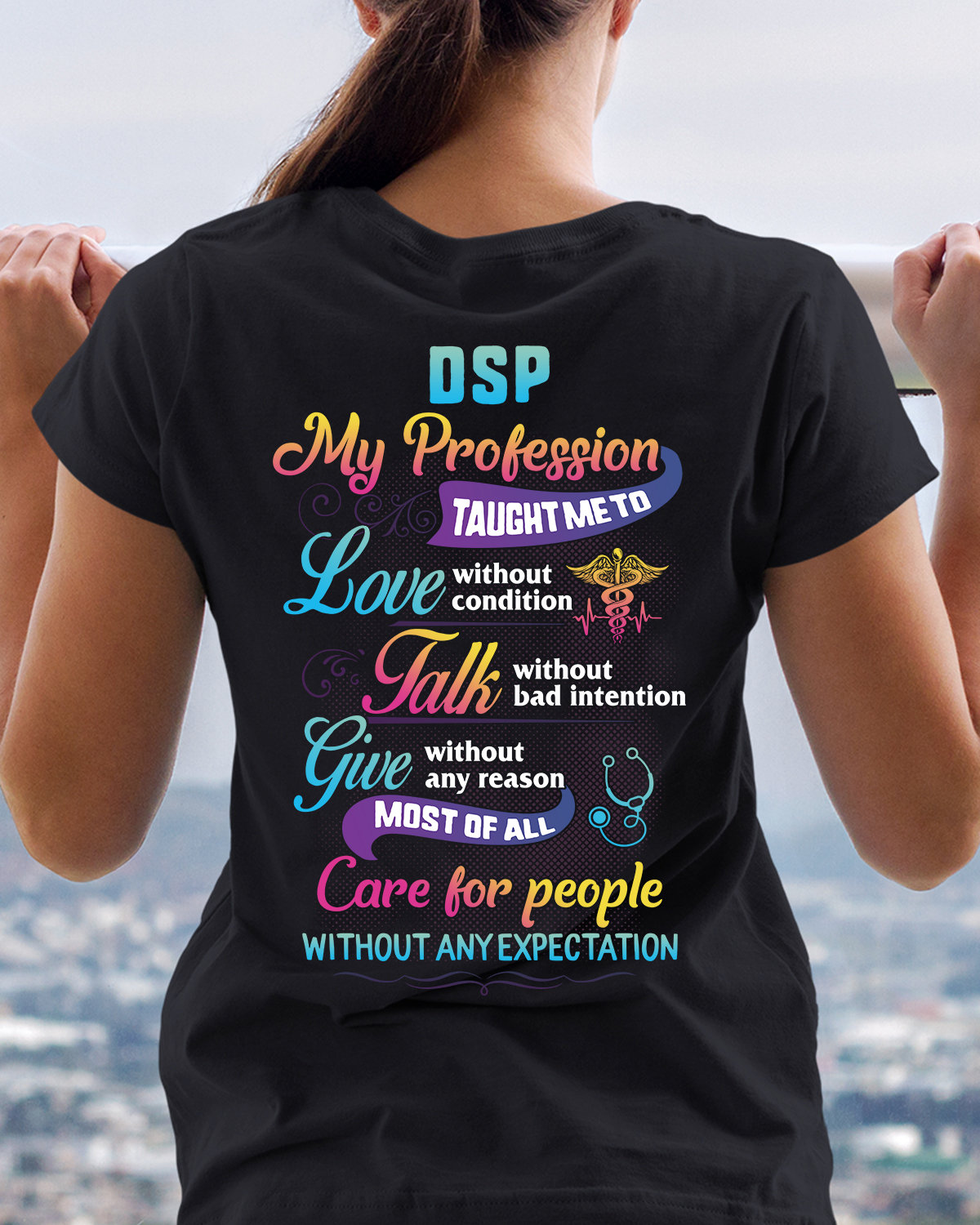 Direct support professional t shirts Clearance