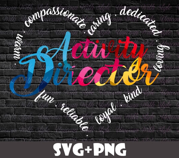 Activity Professionals Week SVG PNG Digital File Activity Etsy
