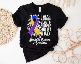I Wear For My Son T-Shirts Bladder Cancer Awareness Gift I Wear For My Son T-Shirts Bladder Cancer Awareness Gift