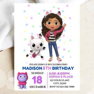 Invitación de Stitch, invitación de cumpleaños de Stitch, Lilo y Stitch, invitación de Lilo y Stitch, Stitch, invitación editable, descarga instantánea