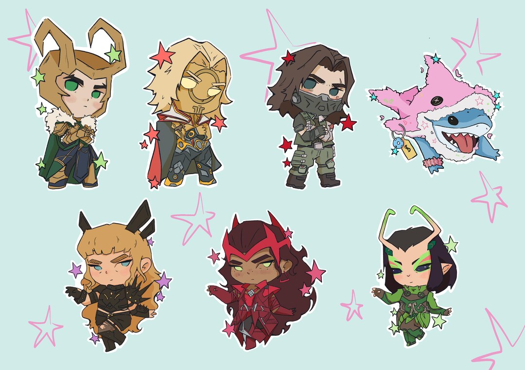 Marvel Rivals Keychains - Etsy