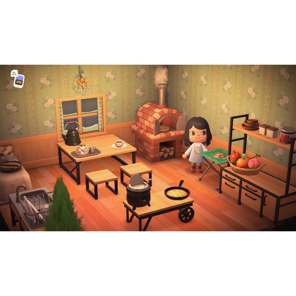 Animal Crossing Furniture Set Cozy Cottage Kitchen Simple Etsy