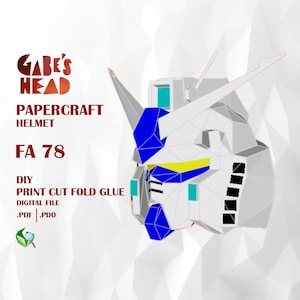 Gundam FA 78 (Thunderbolt)- helmet