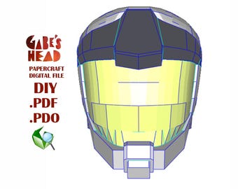 Pilot Gundam Helmet template