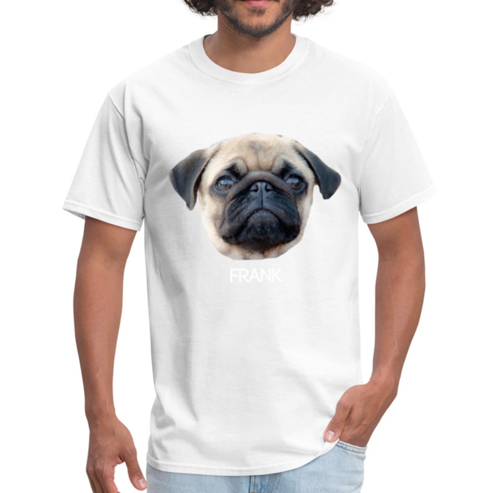 Custom Pet Face Shirt Custom Dog Shirt Gift Custom Pet Etsy