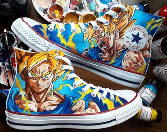 dragon ball z vans high tops