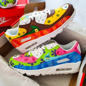 SPONGEBOB patrick Nike air max 90 LTR custom shoes hand painted sneakers