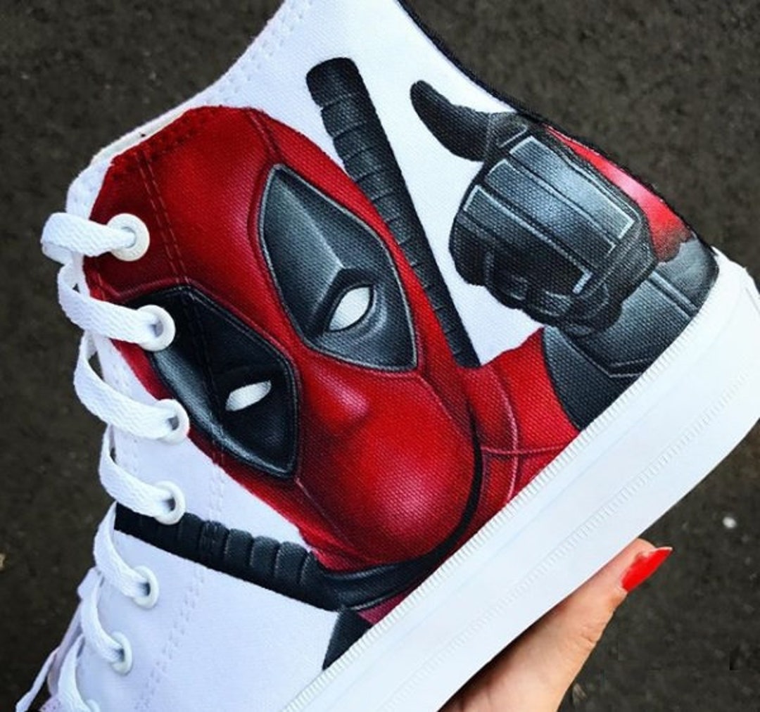 Deadpool Custom Name Air Jordan 13 Shoes