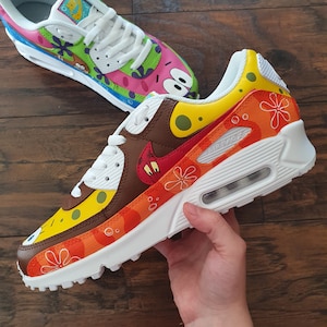 spongebob and patrick shoes nike