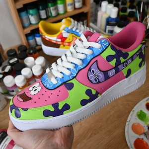 spongebob and patrick air force 1