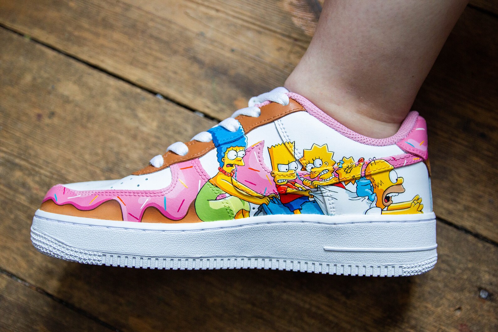 nike air force 1 simpsons