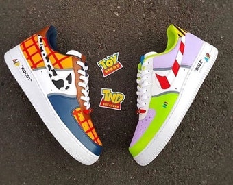 Coronel Piscina Empleador Toy Story Nike Air Force 1 Woody Buzz Disney Pixar zapatos - Etsy España