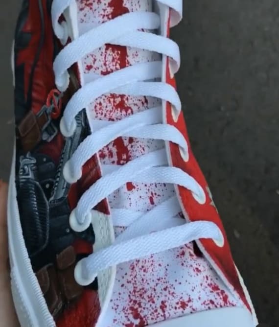 Deadpool Custom Name Air Jordan 13 Shoes