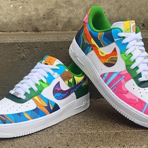 Adventure Time Nike air force 1 '07 custom shoes hand painted sneakers