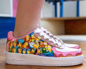The simpsons custom clearance shoes